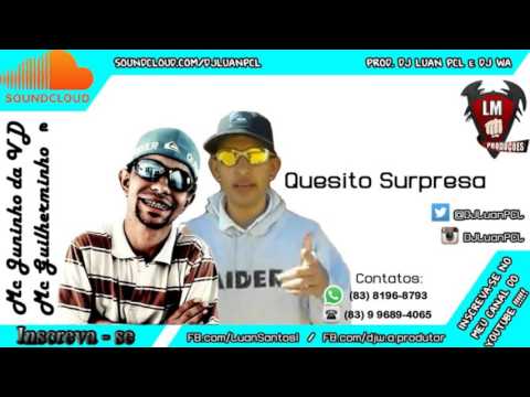 Mc Juninho da VD e Mc Guilherminho - Quesito Surpresa (DJ Luan PCL e DJ WA) Lançamento 2016