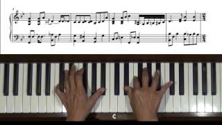 Tom Waits Putnam County Piano Tutorial