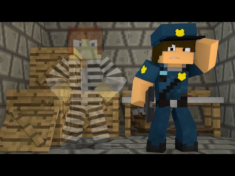 Minecraft: THE INVISIBLE PRISONER!! - (Police and Robbers)