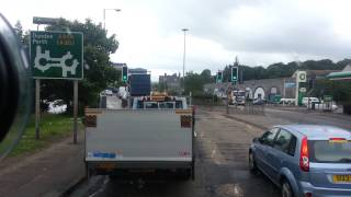 Driving through Aberdeen