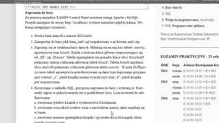 Kurs E14 #13- MySQL PRAKTYCZNE PRZYKŁADY