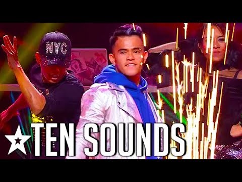 HUMAN BEATBOXER Does 10 New Sounds on Asia's Got Talent 2017