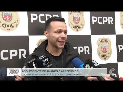 Polícia Civil apreende adolescente suspeito de homicídio em Pato Branco
