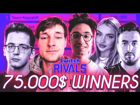 HOW WE WON $75.000 TWITCH RIVALS