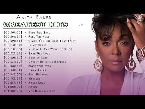Anita Baker Greatest Hits Full Album   Top Love Songs Of Anita Baker   Anita Baker Best Songs