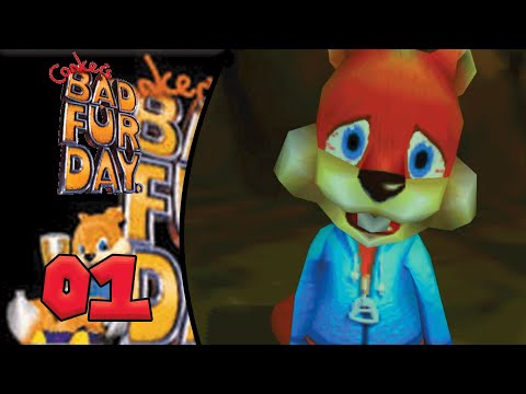 Conkers Bad Fur Day Episode 1 – Yes A Mormon is Going to Play this!