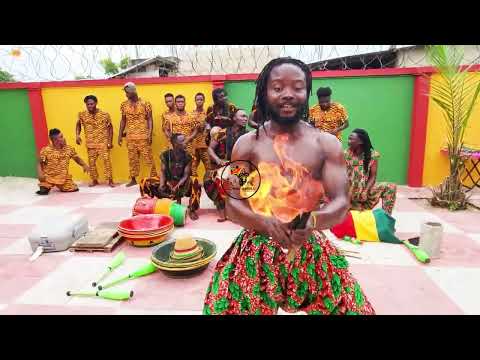 POWER AFRICA NYAME AYE AWIE CULTURAL TROUPE FIRE SHOW