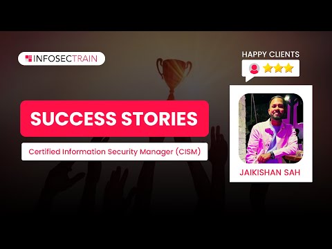 CISM Infosectrain Review | CISM Success Stories | Anand CISM Gladiator