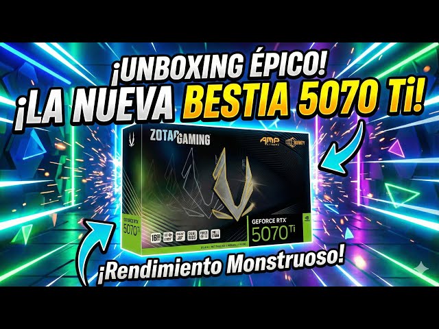 Vídeo relacionado con ZOTAC Gaming GeForce RTX 5070 Ti AMP Extreme Infinity 16GB GDDR7 Reflex 2 RTX AI DLSS4