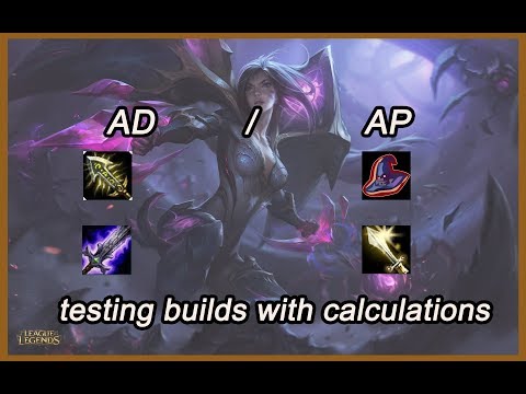 Kai'Sa builds. AD and AP calculations