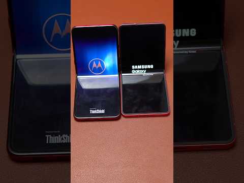 Galaxy Z Flip 7 vs Razr 60 Ultra Speed Test