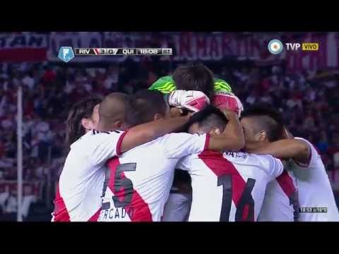 Gol de Ledesma. River 3 - Quilmes 0 | Torneo Final 2014 - Fecha 19