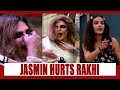 Bigg Boss 14 Angry Jasmin Bhasin Hurts Rakhi Sawant S Nose Injured Rakhi Cries Inconsolably