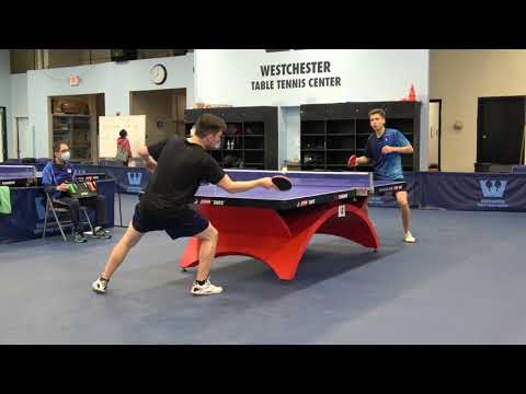 Westchester Table Tennis Center March 2021 Open Singles Final - Gal Alguetti vs Sharon Alguetti