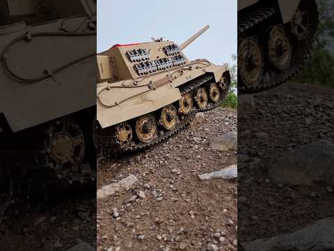 HUGE Remote Control Jagdtiger Tank 1/6 Scale 🔥🔥