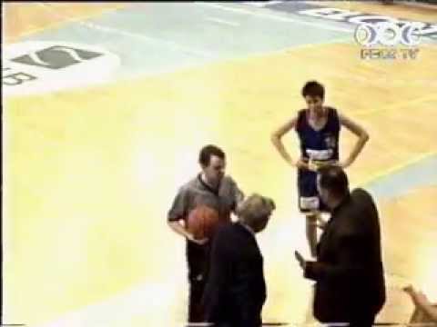 Mizo-Pécsi VSK - Szolnok 2004 női mérkőzés - botrányos jelenet