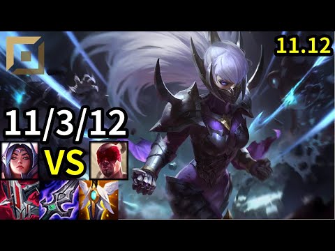 Irelia Top vs Lee Sin - KR Grandmaster | Patch 11.12