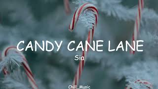 Sia - Candy Cane Lane (Lyrics) (Loop Video)