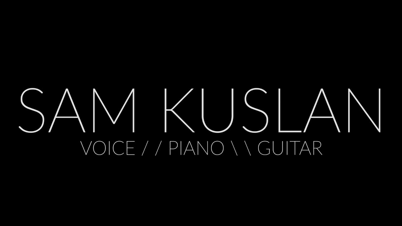 Promotional video thumbnail 1 for Sam Kuslan Music