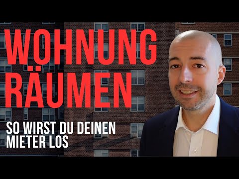 Mietwohnung räumen lassen - so wirst du deinen Mieter wieder los!