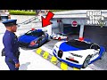 Franklin Found Police Secret Garage In GTA 5 SHINCHAN And CHOP