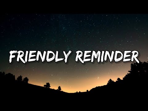 Young M.A - Friendly Reminder (Lyrics)