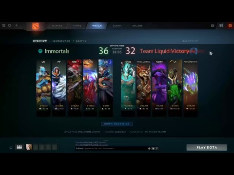 AMD SAPPHIRE DOTA PIT LEAGUE , LIQUID VS IMMORTAL GAME 1 ( CAST INDO )