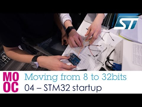 Moving from 8 to 32bit workshop - 4 STM32 startup