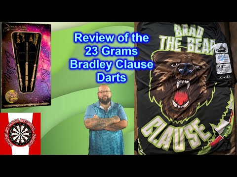 Bradley 'The Bear' Clause 23 Grams Cosmo Darts Review