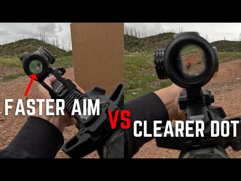 Prism VS Red Dot - Reticle Clarity, Speed & Parallax