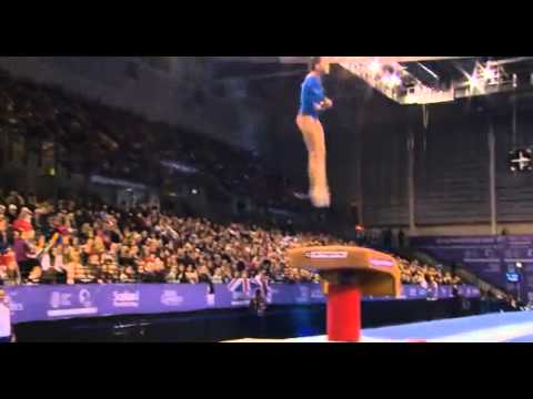 Larisa Andreea Iordache ROU VT Glasgow World Cup 2013