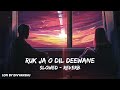 Ruk Jaa Oo Dil Deewane Lofi Remix Slowed Reverb LOFI BY DIVYANSHU