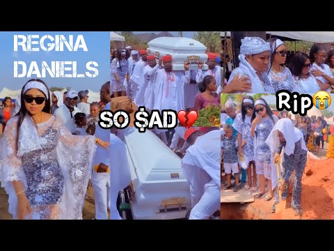 R¡p Fun£ral Video of popular Nollywood Actress Regina Daniels Mom only Surviving Brother full video