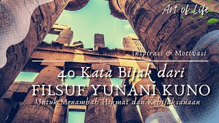 Download lagu 40 Kata Bijak dari FILSUF YUNANI KUNO | untuk menambah HIKMAT #artoflifeinspirasi #peganganhidup mp3