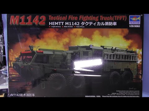 Trumpeter 01067 1/35 scale M1142 HEMTT TFFT Tactical Fire Fighting Truck