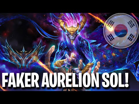 WHY AURELION SOL IS META NOW? - T1 Faker Aurelion Sol Mid vs Leblanc!