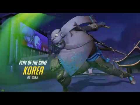 Bajheera - OVERWATCH: "TRIPLE GENJI OP?!" - Overwatch [PC] Gameplay