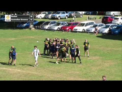2019 NZUC Rocket vs Australian Goannas -  Open division final