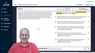 Track #LSAT #logicalreasoning Except Question Tasks by Highlighting in Different Colors