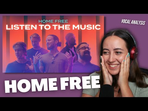 HOME FREE Listen To The Music | Vocal Coach Reacts (& Analysis) | Jennifer Glatzhofer