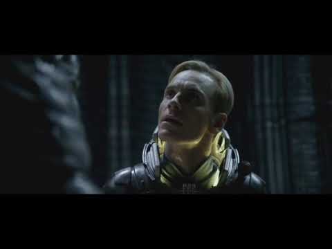 Cenas de filmes / Prometheus. David falando com o engenheiro (Legendado) .#alien