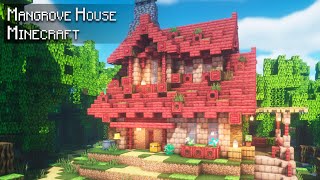 Minecraft 1.19: How to build a Mangrove House | Tutorial