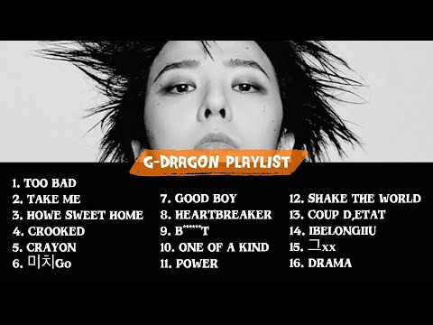 G-DRAGON PLAYLIST 2025
