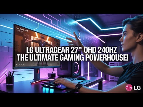 LG Ultra Gear 240Hz Gaming Monitor Is a BEAST | 27GR83Q-B Review & Setup 2025