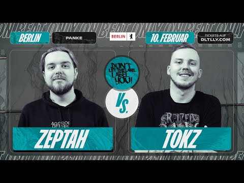 Zeptah vs Tokz ⎪ On Beat Rap Battle @ Berlin ⎪ DLTLLY