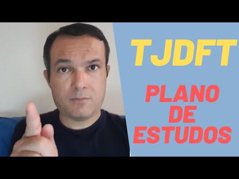 PLANO DE ESTUDOS NOTA 10 - TJDFT - TÉCNICO JUDICIAL