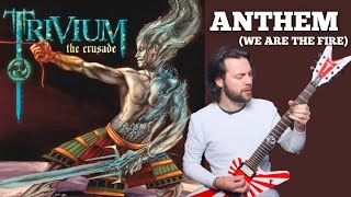 Anthem (We Are the Fire) - Trivium guitar cover | Dean MKH ML