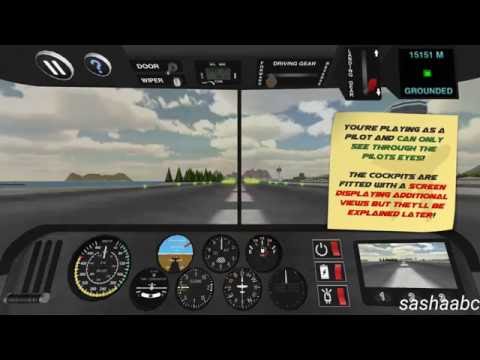 airplane pilot simulator 3D обзор игры андроид game rewiew android