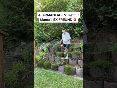 ALARM SYSTEM TEST for Mom's EX-BOYFRIEND!😱 | Valettino