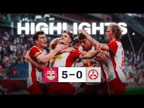 Offensivknoten geplatzt: Salzburg – GAK | Highlights | 2. Spieltag, ADMIRAL Bundesliga